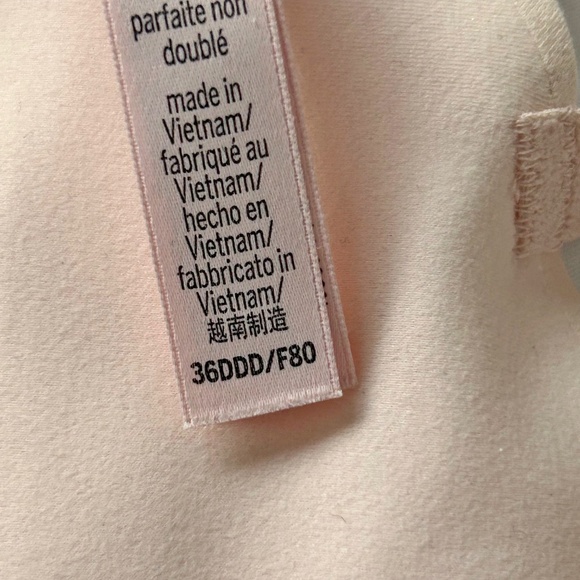 Victoria's Secret unlined full coverage bra in blush pink, size 36DDD - Picture 5 of 8